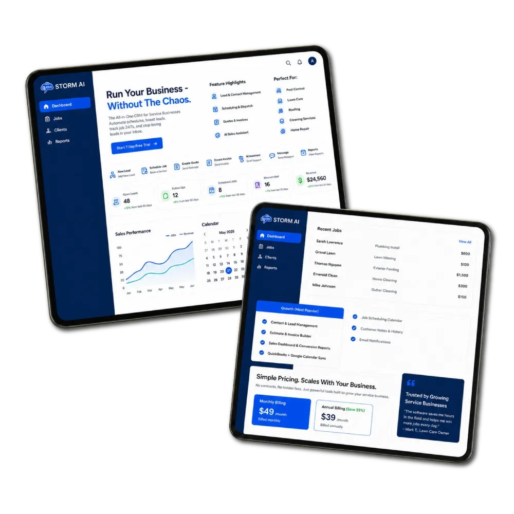 AI-Enhanced All-In-One SaaS CRM