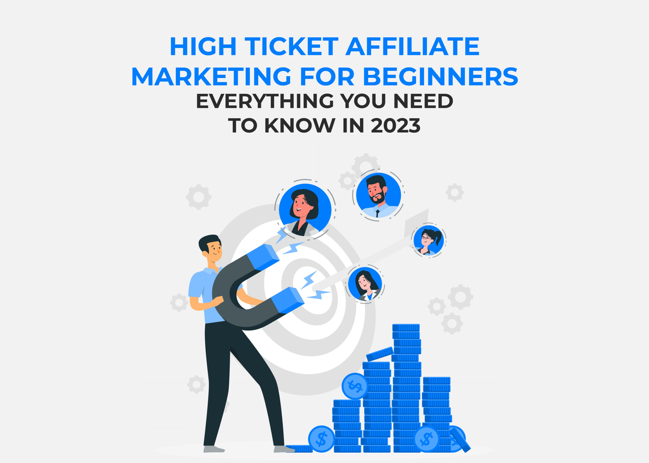 A single man captivating others through his high ticket affiliate marketing skills